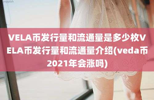 VELA币发行量和流通量是多少枚VELA币发行量和流通量介绍(veda币2021年会涨吗)