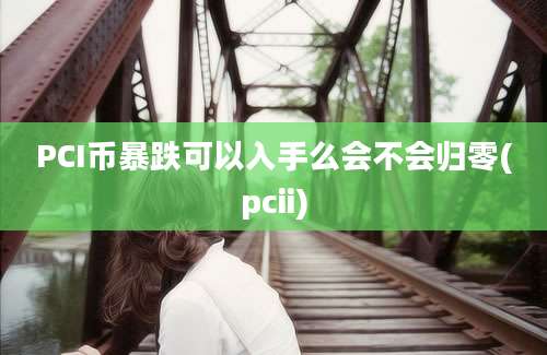 PCI币暴跌可以入手么会不会归零(pcii)