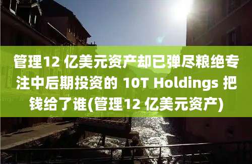 管理12 亿美元资产却已弹尽粮绝专注中后期投资的 10T Holdings 把钱给了谁(管理12 亿美元资产)