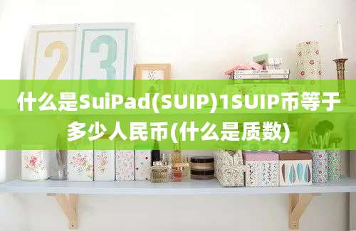 什么是SuiPad(SUIP)1SUIP币等于多少人民币(什么是质数)