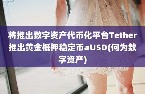 将推出数字资产代币化平台Tether推出黄金抵押稳定币aUSD(何为数字资产)