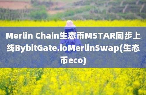 Merlin Chain生态币MSTAR同步上线BybitGate.ioMerlinSwap(生态币eco)