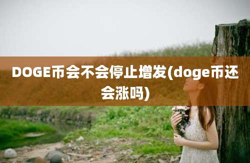 DOGE币会不会停止增发(doge币还会涨吗)