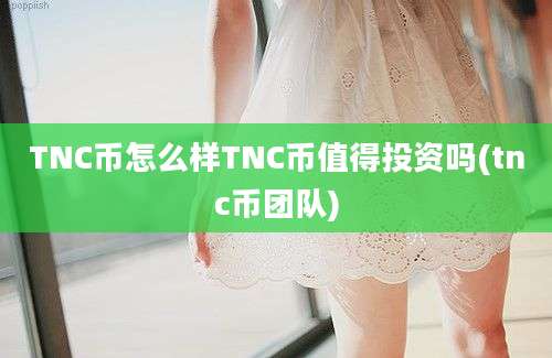 TNC币怎么样TNC币值得投资吗(tnc币团队)