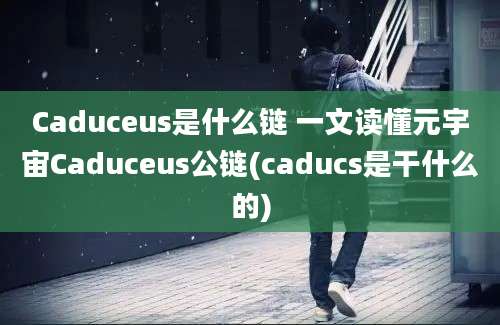 Caduceus是什么链 一文读懂元宇宙Caduceus公链(caducs是干什么的)