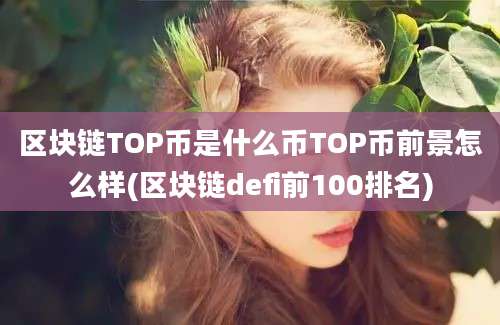 区块链TOP币是什么币TOP币前景怎么样(区块链defi前100排名)