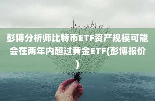 彭博分析师比特币ETF资产规模可能会在两年内超过黄金ETF(彭博报价)