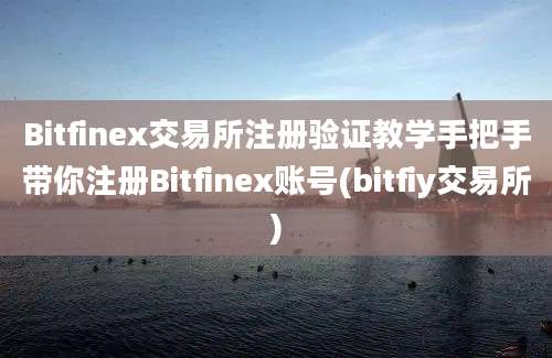 Bitfinex交易所注册验证教学手把手带你注册Bitfinex账号(bitfiy交易所)