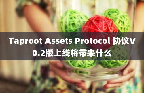 Taproot Assets Protocol 协议V0.2版上线将带来什么