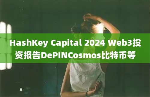 HashKey Capital 2024 Web3投资报告DePINCosmos比特币等