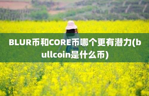 BLUR币和CORE币哪个更有潜力(bullcoin是什么币)