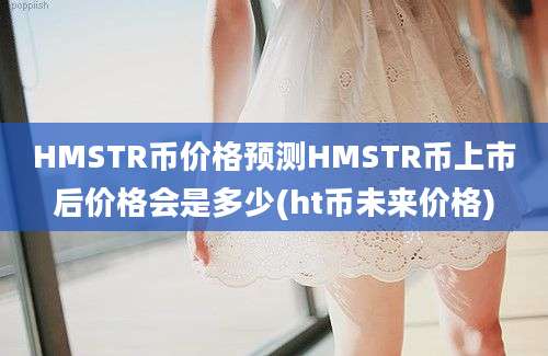 HMSTR币价格预测HMSTR币上市后价格会是多少(ht币未来价格)