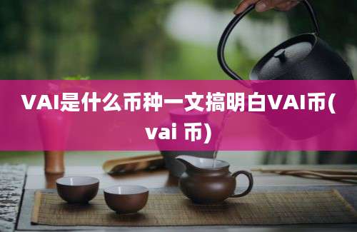 VAI是什么币种一文搞明白VAI币(vai 币)