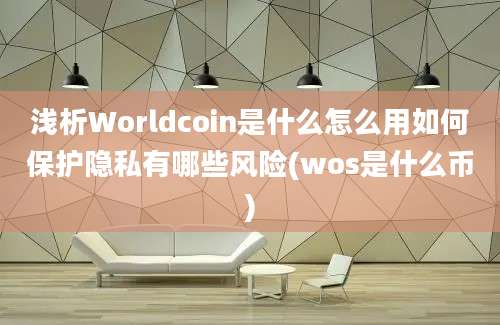 浅析Worldcoin是什么怎么用如何保护隐私有哪些风险(wos是什么币)