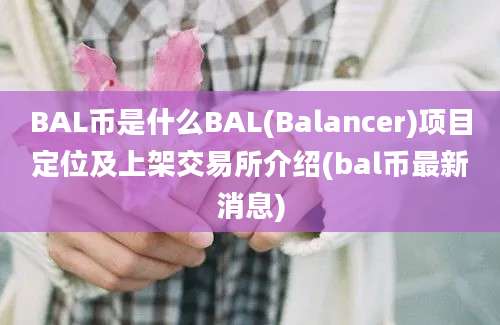 BAL币是什么BAL(Balancer)项目定位及上架交易所介绍(bal币最新消息)