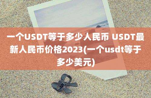 一个USDT等于多少人民币 USDT最新人民币价格2023(一个usdt等于多少美元)