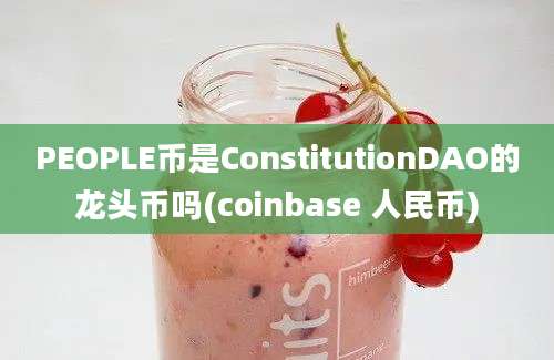 PEOPLE币是ConstitutionDAO的龙头币吗(coinbase 人民币)