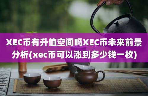 XEC币有升值空间吗XEC币未来前景分析(xec币可以涨到多少钱一枚)