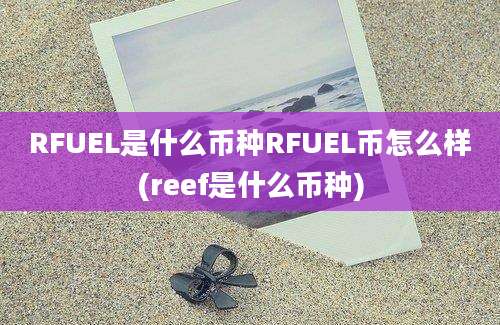 RFUEL是什么币种RFUEL币怎么样(reef是什么币种)