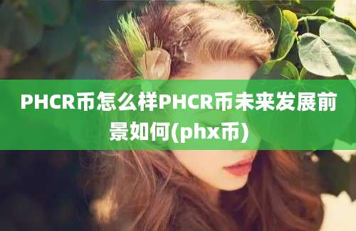 PHCR币怎么样PHCR币未来发展前景如何(phx币)