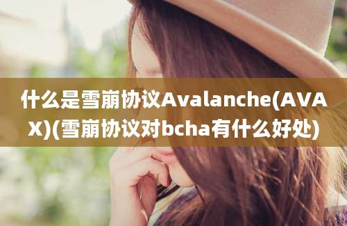 什么是雪崩协议Avalanche(AVAX)(雪崩协议对bcha有什么好处)