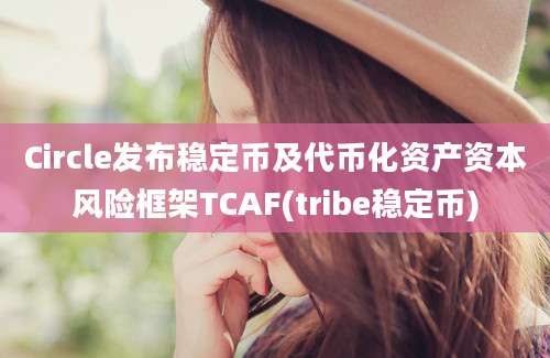 Circle发布稳定币及代币化资产资本风险框架TCAF(tribe稳定币)