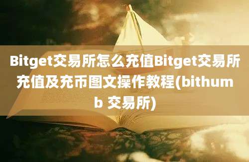 Bitget交易所怎么充值Bitget交易所充值及充币图文操作教程(bithumb 交易所)