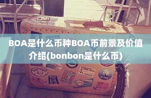 BOA是什么币种BOA币前景及价值介绍(bonbon是什么币)