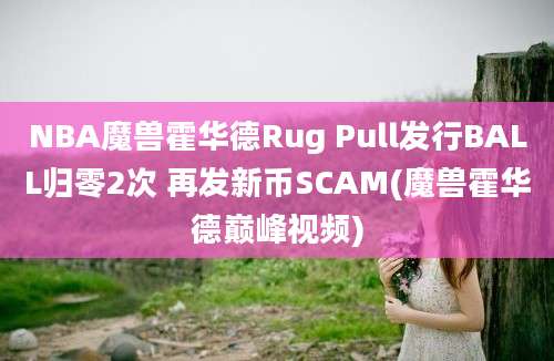 NBA魔兽霍华德Rug Pull发行BALL归零2次 再发新币SCAM(魔兽霍华德巅峰视频)