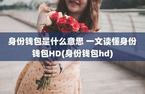 身份钱包是什么意思 一文读懂身份钱包HD(身份钱包hd)