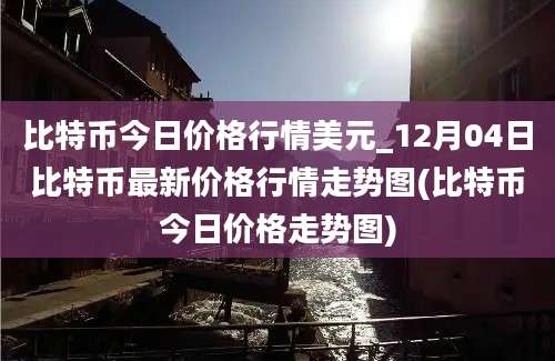 比特币今日价格行情美元_12月04日比特币最新价格行情走势图(比特币今日价格走势图)