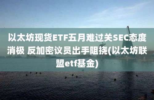 以太坊现货ETF五月难过关SEC态度消极 反加密议员出手阻挠(以太坊联盟etf基金)