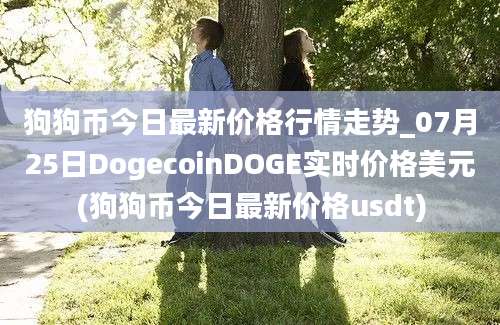 狗狗币今日最新价格行情走势_07月25日DogecoinDOGE实时价格美元(狗狗币今日最新价格usdt)