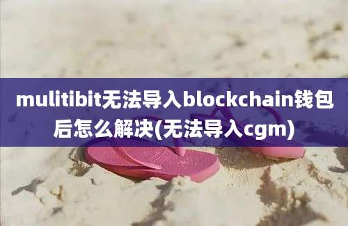 mulitibit无法导入blockchain钱包后怎么解决(无法导入cgm)