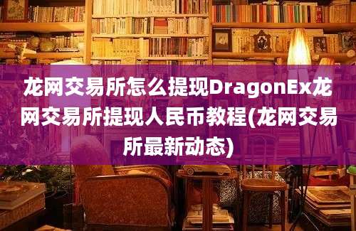 龙网交易所怎么提现DragonEx龙网交易所提现人民币教程(龙网交易所最新动态)