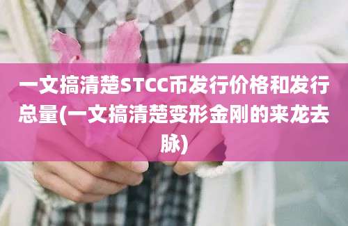 一文搞清楚STCC币发行价格和发行总量(一文搞清楚变形金刚的来龙去脉)