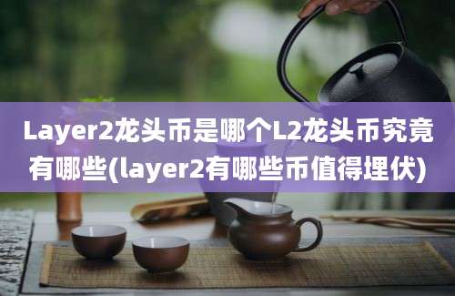 Layer2龙头币是哪个L2龙头币究竟有哪些(layer2有哪些币值得埋伏)