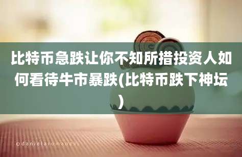 比特币急跌让你不知所措投资人如何看待牛市暴跌(比特币跌下神坛)