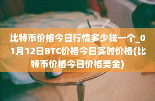 比特币价格今日行情多少钱一个_01月12日BTC价格今日实时价格(比特币价格今日价格美金)