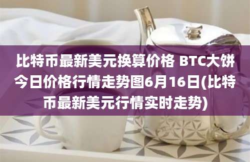 比特币最新美元换算价格 BTC大饼今日价格行情走势图6月16日(比特币最新美元行情实时走势)