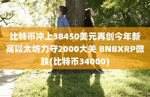 比特币冲上38450美元再创今年新高以太坊力守2000大关 BNBXRP微跌(比特币34000)