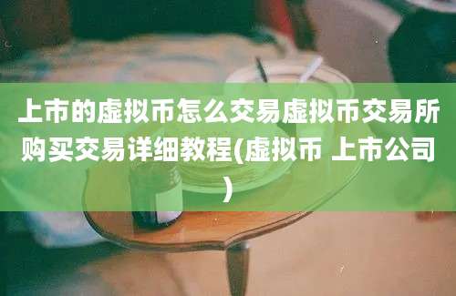 上市的虚拟币怎么交易虚拟币交易所购买交易详细教程(虚拟币 上市公司)