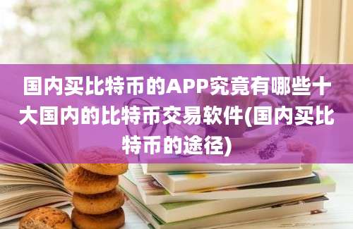 国内买比特币的APP究竟有哪些十大国内的比特币交易软件(国内买比特币的途径)