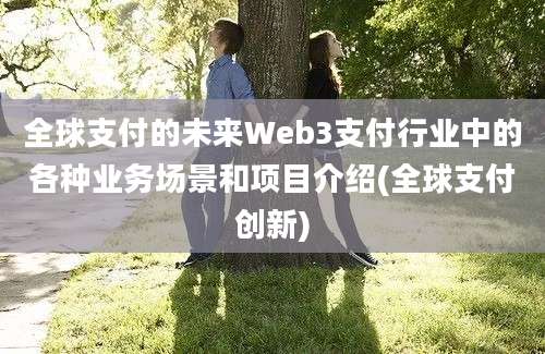 全球支付的未来Web3支付行业中的各种业务场景和项目介绍(全球支付创新)