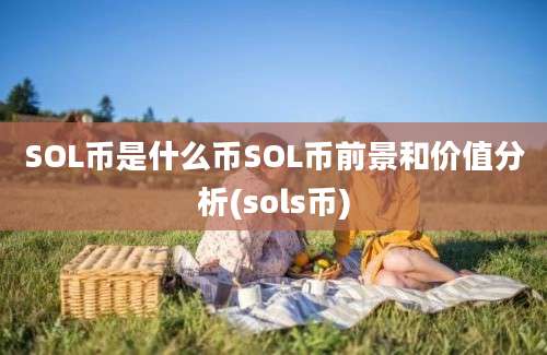 SOL币是什么币SOL币前景和价值分析(sols币)