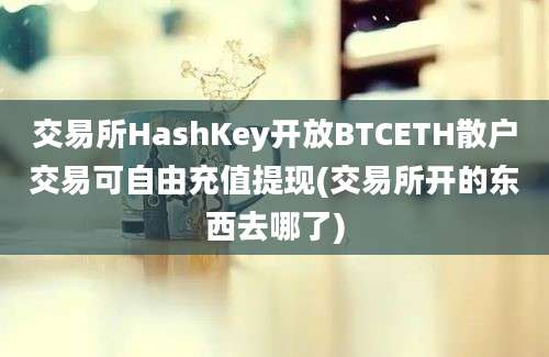 交易所HashKey开放BTCETH散户交易可自由充值提现(交易所开的东西去哪了)