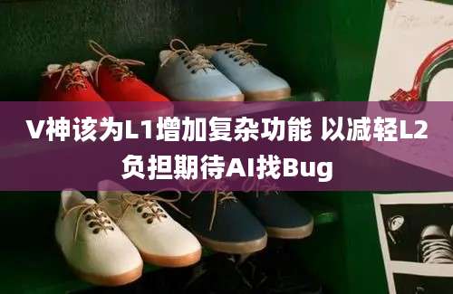 V神该为L1增加复杂功能 以减轻L2负担期待AI找Bug