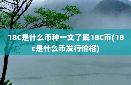 18C是什么币种一文了解18C币(18c是什么币发行价格)