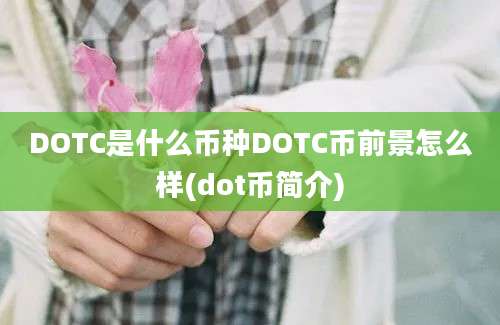 DOTC是什么币种DOTC币前景怎么样(dot币简介)