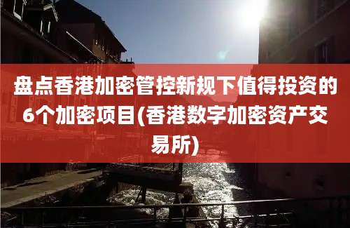 盘点香港加密管控新规下值得投资的6个加密项目(香港数字加密资产交易所)